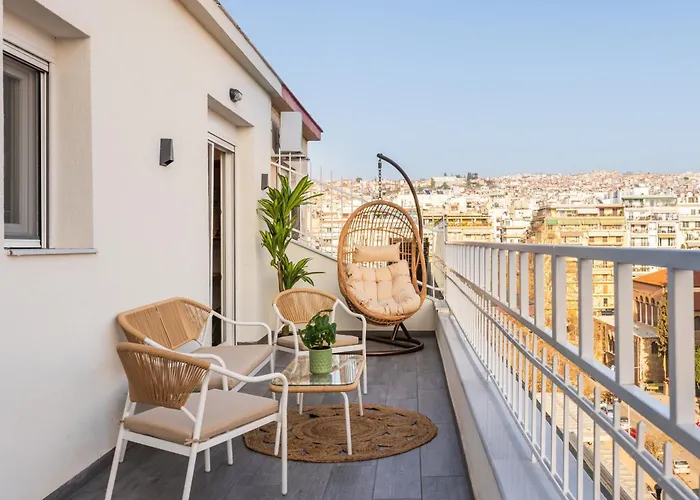 Διαμέρισμα Mirror Luxury Penthouse By Binobi! *